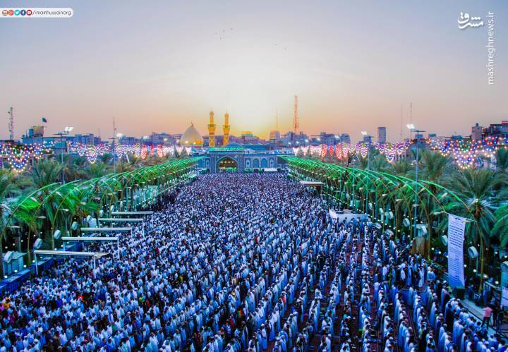 کامل خواندن نماز چهار رکعتی در حائر حسینی